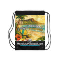Diamond Head Pickleball Drawstring Bag
